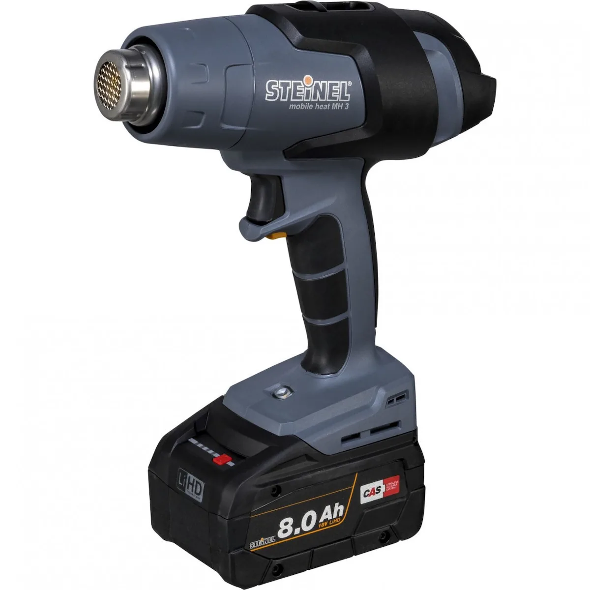 Steinel Mobile Heat MH5 Πιστόλι Θερμού Αέρα 18V 1x8Ah με Ρύθμιση Θερμοκρασίας εως και 500°C - Image 1