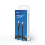 Savio USB 2.0 Cable USB-C male - USB-C 100W Μαύρο 1m (CL-159)
