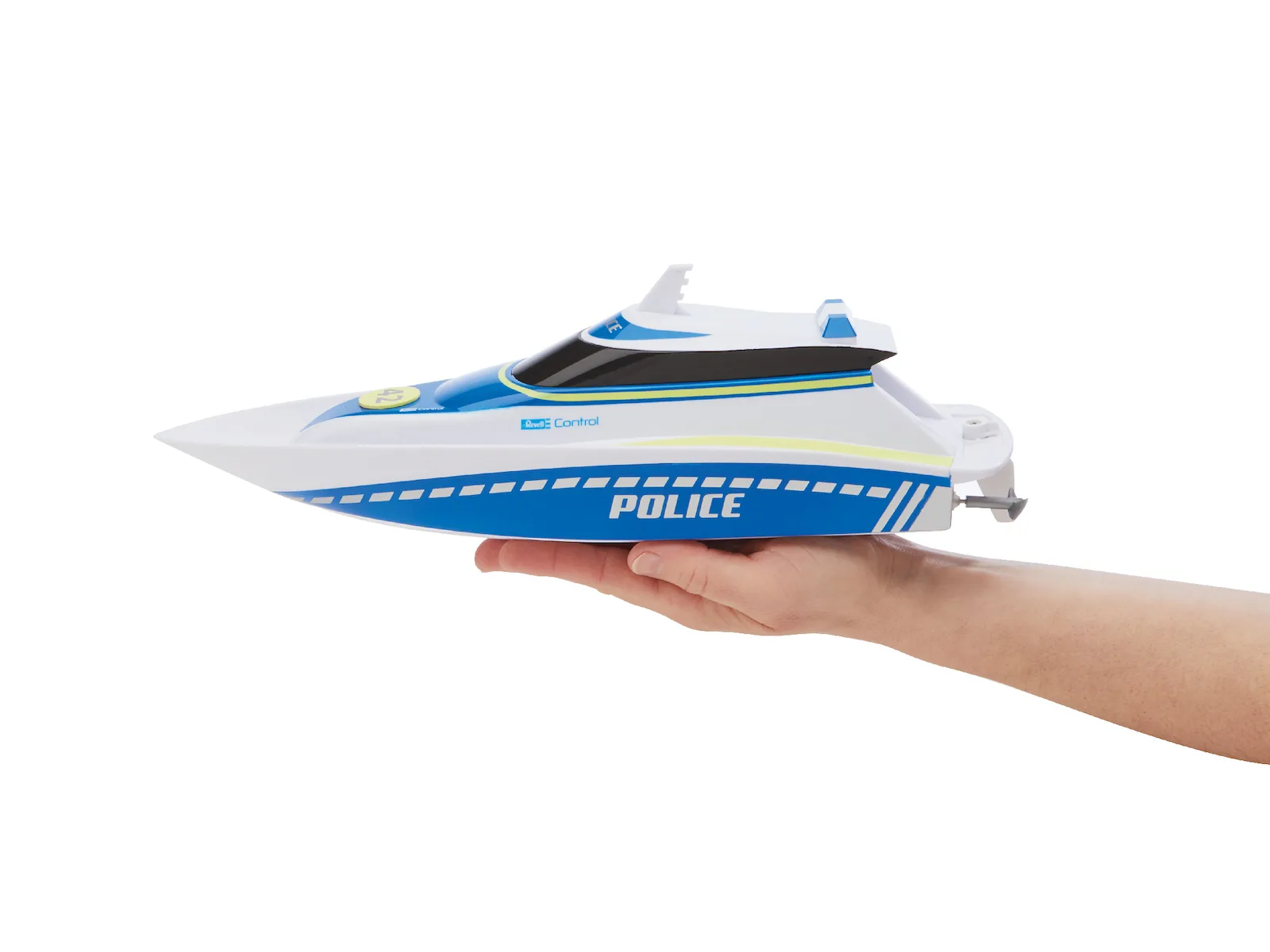 20220412161903_722cd154 Revell Βoat Police Τηλεκατευθυνόμενο Σκάφος Λευκό 24138 - Image 1