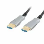Lanberg HDMI 2.0 Cable HDMI male - HDMI male 20m Μαύρο CA-HDMI-20FB-0200-BK