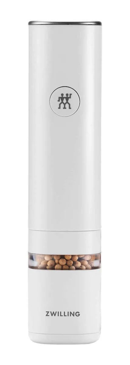 Zwilling J.A. Henckels Ηλεκτρικός Μύλος Μπαχαρικών Μεταλλικός σε Λευκό Χρώμα 53103-700 - Image 1