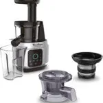 Moulinex Juice'n Clean ZU420E Αποχυμωτής Αργής Σύνθλιψης 150W Inox Ασημί