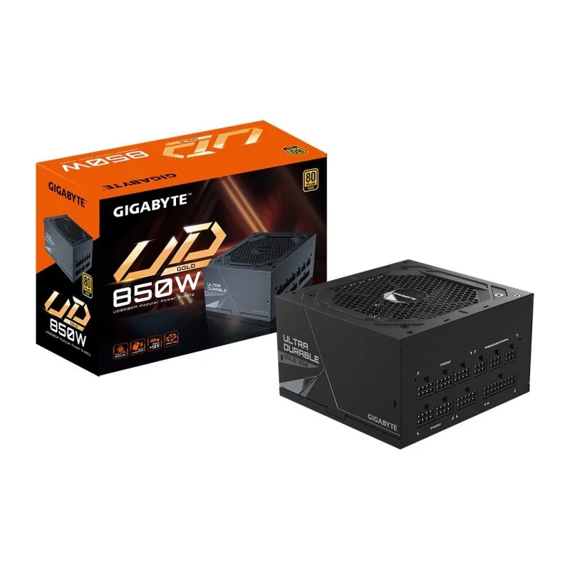 Gigabyte UD850GM 850W Μαύρο Τροφοδοτικό Υπολογιστή Full Modular 80 Plus Gold - Image 1