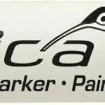 Pica Classic 524 Ανεξίτηλος Μαρκαδόρος Κίτρινος 4mm 524-44