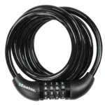 Master Lock 8221 822100112 Κλειδαριά Ποδηλάτου Κουλούρα με Συνδυασμό Μαύρη
