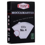 Moccamaster 100 Φίλτρα Καφέ 85022 No4 Χάρτινα