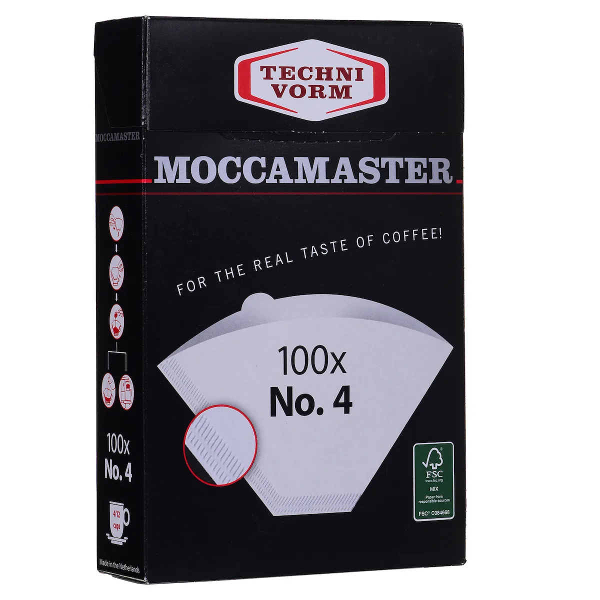 20220426111304_ce418331 Moccamaster 100 Φίλτρα Καφέ 85022 No4 Χάρτινα - Image 1