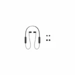 Sony WI-C100 In-ear Bluetooth Handsfree Ακουστικά με Αντοχή στον Ιδρώτα Μαύρα