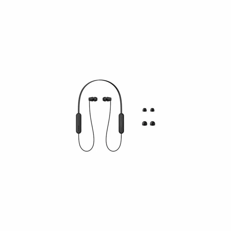 20220427100926_48d66d7d Sony WI-C100 In-ear Bluetooth Handsfree Ακουστικά με Αντοχή στον Ιδρώτα Μαύρα - Image 1