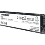 Patriot P310 SSD 960GB M.2 NVMe PCI Express 3.0 P310P960GM28
