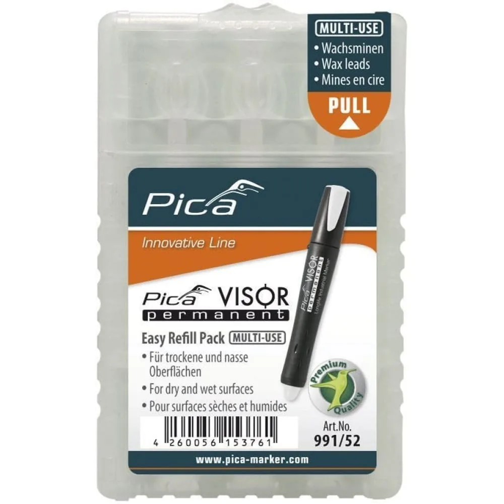 20220504123946_pica_visor_antallaktiko_melani_gia_markadoro_se_leyko_chroma_4tmch_99153 Pica Visor Ανταλλακτικό Μελάνι για Μαρκαδόρο σε Λευκό χρώμα 4τμχ 99153 - Image 1