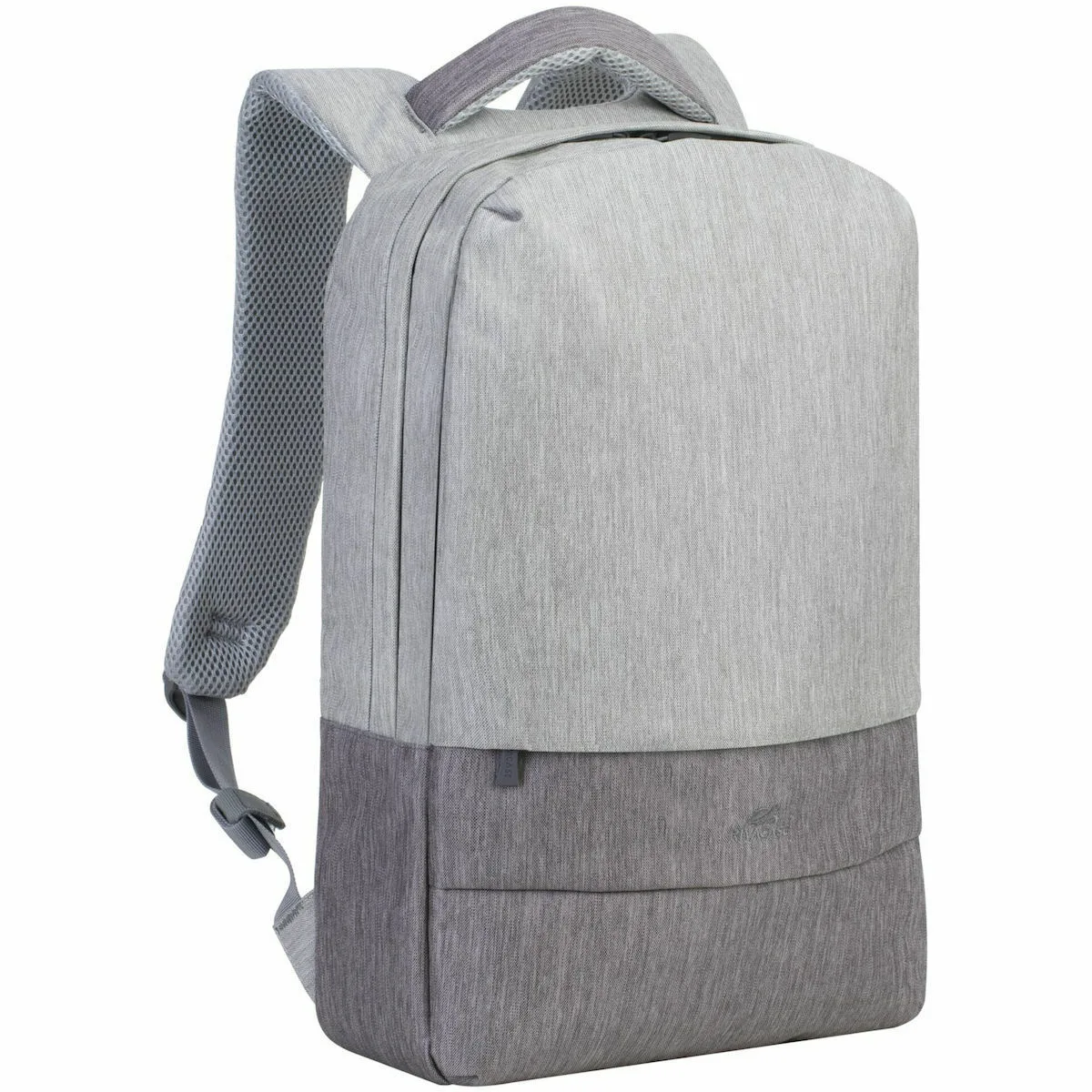 Rivacase Prater 7562 Αδιάβροχη Τσάντα Πλάτης για Laptop 15.6" με Θύρα USB Grey/Mocha - Image 1