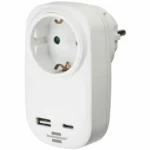 Brennenstuhl Μονόπριζο με 2 USB-A και 1 USB-C 1508210