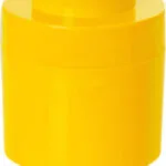 LEGO Παιδικό Κουτί Αποθήκευσης από Πλαστικό 1 Round Κίτρινο 12x12x12cm 40301732