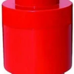 LEGO Παιδικό Κουτί Αποθήκευσης από Πλαστικό 1 Round Κόκκινο 12x12x12cm 40301730