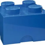 LEGO Παιδικό Κουτί Αποθήκευσης από Πλαστικό 4-Stud Μπλε 25x25x18cm 40031731