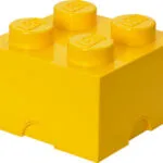 LEGO Παιδικό Κουτί Αποθήκευσης από Πλαστικό 4-Stud Κίτρινο 25x25x18cm 40031732