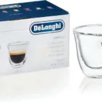 De'Longhi Σετ Φλιτζάνια Espresso Γυάλινα Διάφανα 60ml 5513214591 2τμχ