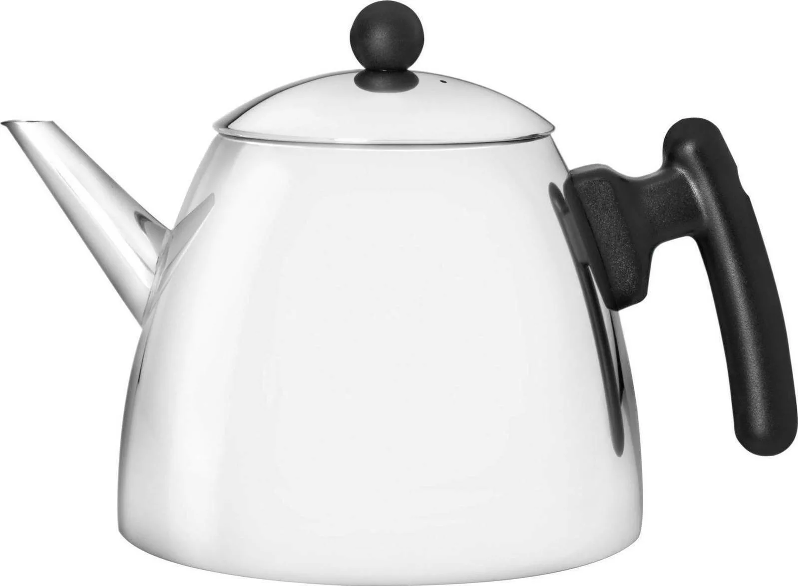 20220510152808_bredemeijer_classic_ii_tsagiera_anoxeidoti_steel_black_1200ml_1210z Bredemeijer Classic II Τσαγιέρα Ανοξείδωτη Steel/Black 1200ml 1210Z - Image 1