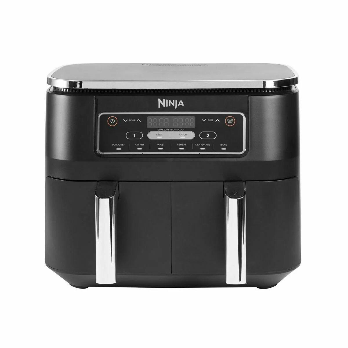 Ninja Foodi Max Dual Zone Air Fryer με Διπλό Αποσπώμενο Κάδο 7.6lt Μαύρο - Image 1