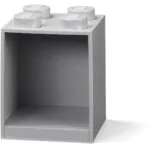 Παιδικό Ράφι Κουτί Wall Landscape 4 Studs Δαπέδου Grey 16x16x21εκ. 41141740