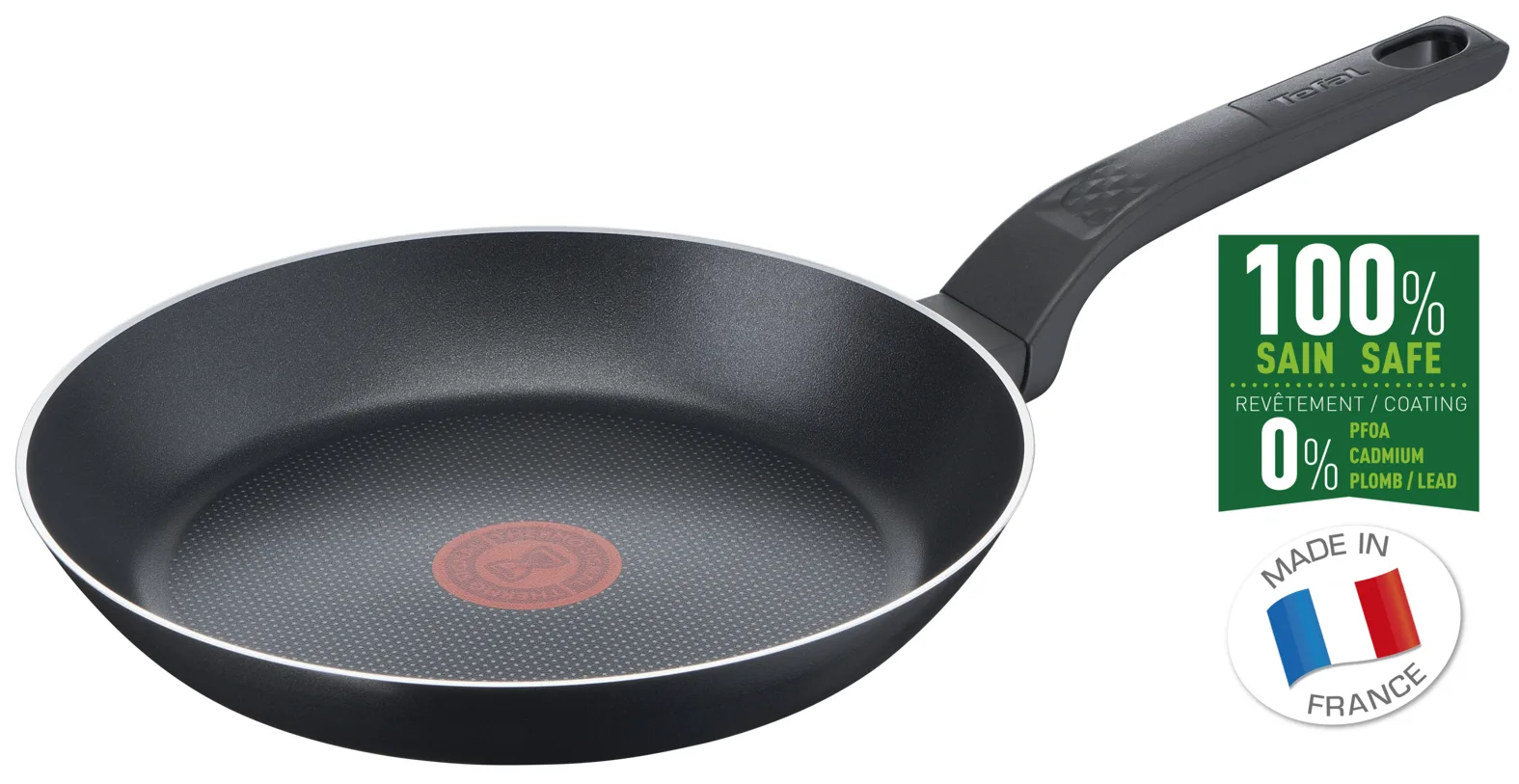 Tefal Easy Cook & Clean Τηγάνι από Αλουμίνιο με Αντικολλητική Επίστρωση 24cm B55504 - Image 1