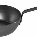 De Buyer Mineral B Country Wok από Ανθρακούχο Χάλυβα Dark Grey 24cm 5614.24