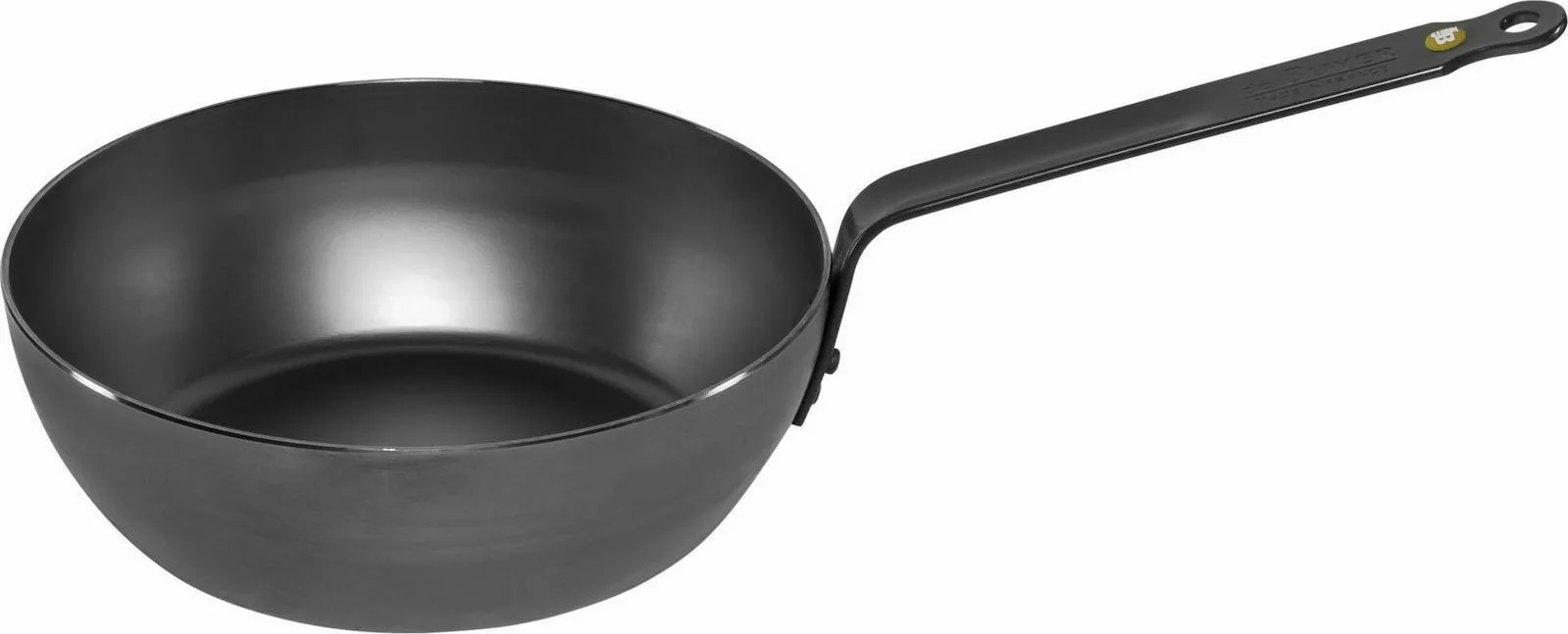 De Buyer Mineral B Country Wok από Ανθρακούχο Χάλυβα Dark Grey 24cm 5614.24 - Image 1