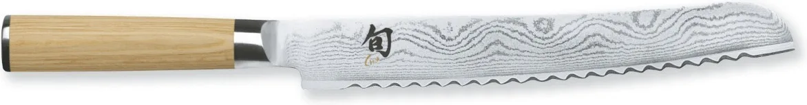 Kai Shun Classic White Μαχαίρι Ψωμιού από Δαμασκηνό Ατσάλι 23cm DM-0705W - Image 1
