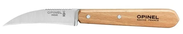 Opinel N° 114 Les Essentiels Μαχαίρι Ξεφλουδίσματος από Ανοξείδωτο Ατσάλι 10cm 001923 - Image 1