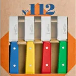 Opinel N° 112 Classic Μαχαίρια Γενικής Χρήσης από Ανοξείδωτο Ατσάλι 001233 4τμχ