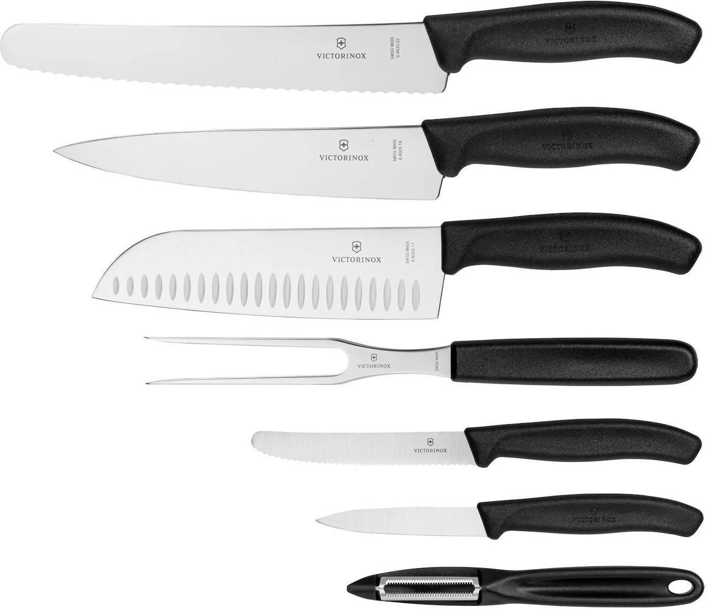 20220510174412_victorinox_swiss_classic_set_machairia_apo_anoxeidoto_atsali_6_7133_7g_7tmch Victorinox Σετ Ανοξείδωτων Εργαλείων Μαγειρικής 7τμχ Μαύρο Swiss Classic 6.7133.7G - Image 1