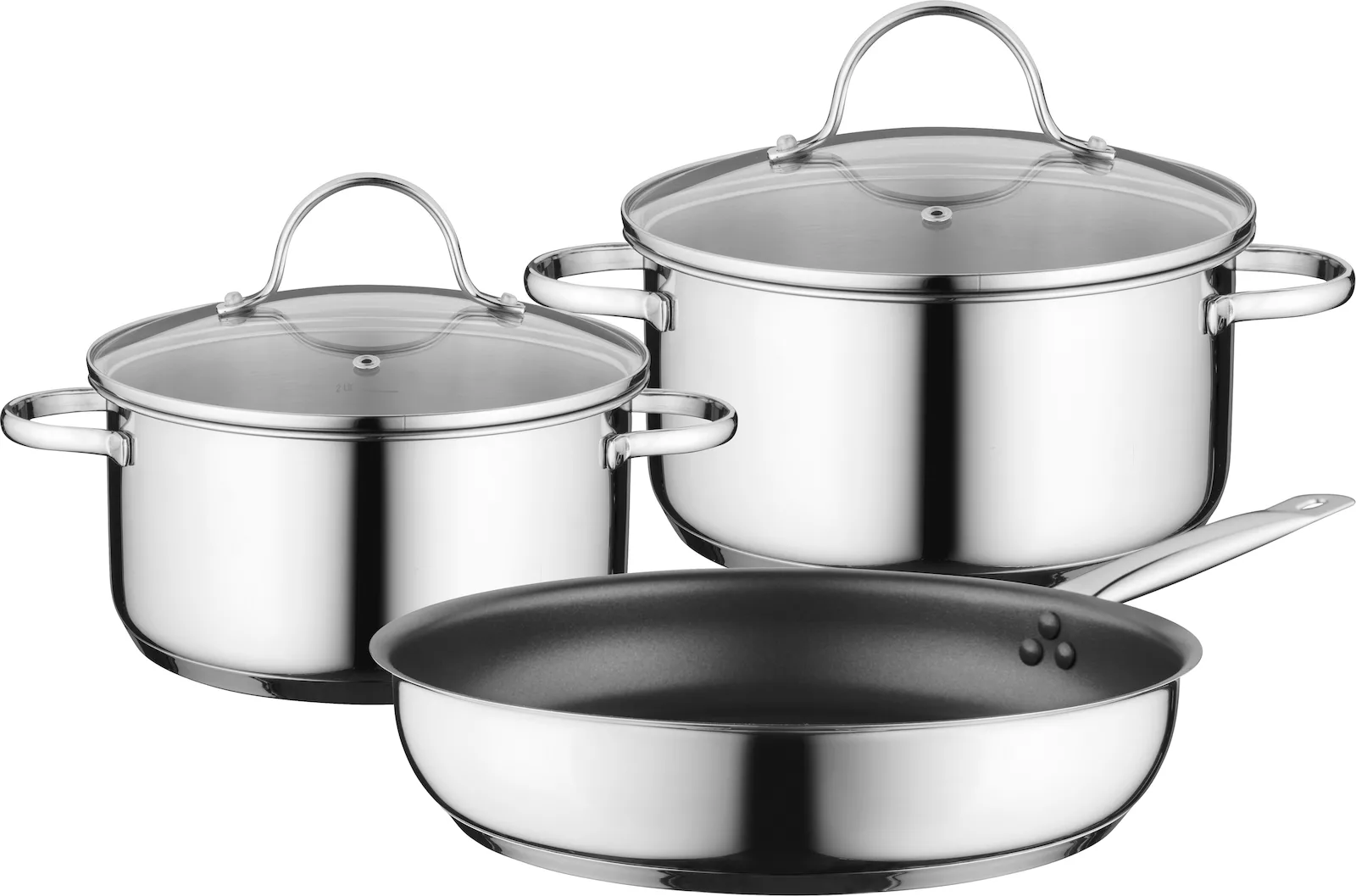 20220510175616_bosch_set_mageirika_skeyi_apo_anoxeidoto_atsali_asimi_hez9se030_5tmch Bosch Σετ Μαγειρικά Σκεύη από Ανοξείδωτο Ατσάλι Ασημί HEZ9SE030 3τμχ - Image 1