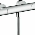Hansgrohe Ecostat 1001 CL 13211000 Μπαταρία Μπανιέρας Θερμοστατική Ασημί