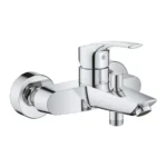 Grohe Eurosmart 33300003 Αναμεικτική Μπαταρία Μπανιέρας Ασημί