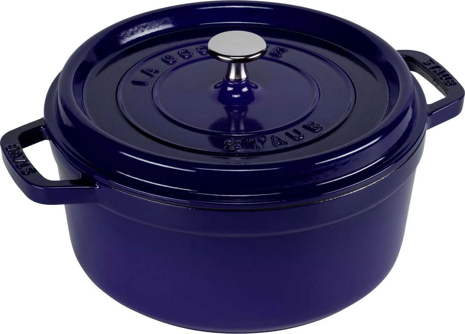 20220510175903_staub_round_cocotte_vathia_katsarola_apo_mantemi_3_8lt_24cm_dark_blue_40510_283_0 Staub Round Cocotte Βαθιά Κατσαρόλα από Μαντέμι 3.8lt / 24cm Dark Blue 40510-283-0 - Image 1