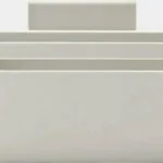 Brabantia Στραγγιστήρι για Μαχαιροπίρουνα από Πλαστικό σε Λευκό Χρώμα 17.1x12.8x10.5cm 302480