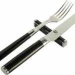 Kai Shun Classic Σετ Μαχαιροπίρουνα Μαύρα Ανοξείδωτα 2τμχ DM-0907