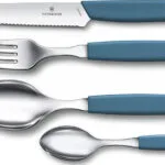 Victorinox Swiss Modern Σετ Μαχαιροπίρουνα Ανοξείδωτα Μπλε 24τμχ 782909