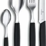 Victorinox Swiss Modern Σετ Μαχαιροπίρουνα Ανοξείδωτα Μαύρα 24τμχ 6.9093.11W