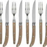 WMF Ranch Steak Σετ Μαχαιροπίρουνα Καφέ 12τμχ 12.8063.6046