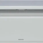 Brabantia Fall Front Bread Bin Ψωμιέρα με Καπάκι Μεταλλική σε Λευκό Χρώμα 46.5x25x18.7cm 306006