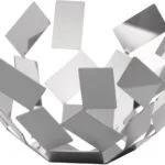Alessi La Stanza Dello Scirocco Φρουτιέρα Inox Λευκή 27.3x27.3x13εκ. MT02 W