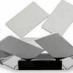 Alessi La Stanza dello Scirocco Φρουτιέρα Inox Ασημί 24.5x23.2x6.2εκ. MT01