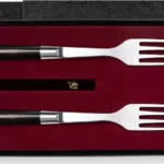 Kai Shun Classic Σετ Πιρούνια Φαγητού Μεταλλικά Ασημί DM-0990 2τμχ