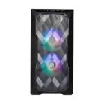 CoolerMaster TD300 MESH Gaming Mini Tower Κουτί Υπολογιστή με Πλαϊνό Παράθυρο και RGB Φωτισμό Μαύρο