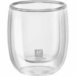 Zwilling J.A. Henckels Σετ Φλιτζάνια Espresso Γυάλινα Διάφανα 80ml 39500-075 2τμχ
