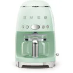 Smeg Προγραμματιζόμενη DCF02PGEU Καφετιέρα Φίλτρου 1050W Pastel Green