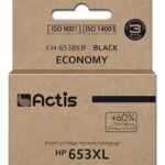 Actis Συμβατό Μελάνι Εκτυπωτή InkJet HP 653XL 3YM75AE 575 Σελίδων 20ml Μαύρο 1τμχ KH-653BKR