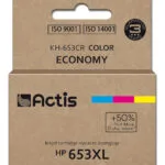 Actis Συμβατό Μελάνι Εκτυπωτή InkJet HP 653XL 3YM74AE 300 Σελίδων 18ml Πολλαπλό (Color)